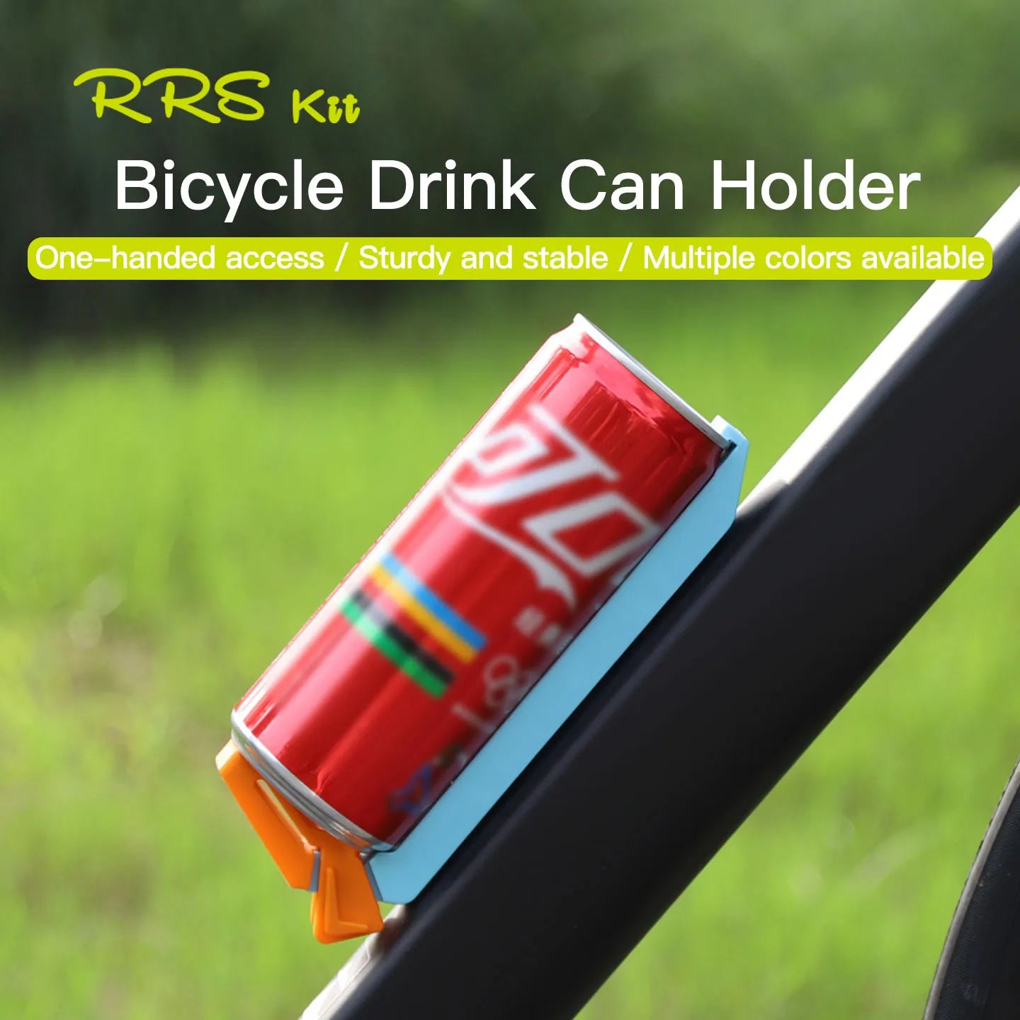 Bike Beverage Holder – Fits Cans, Coffee Cups & Water Bottles – Easy Handlebar Mount