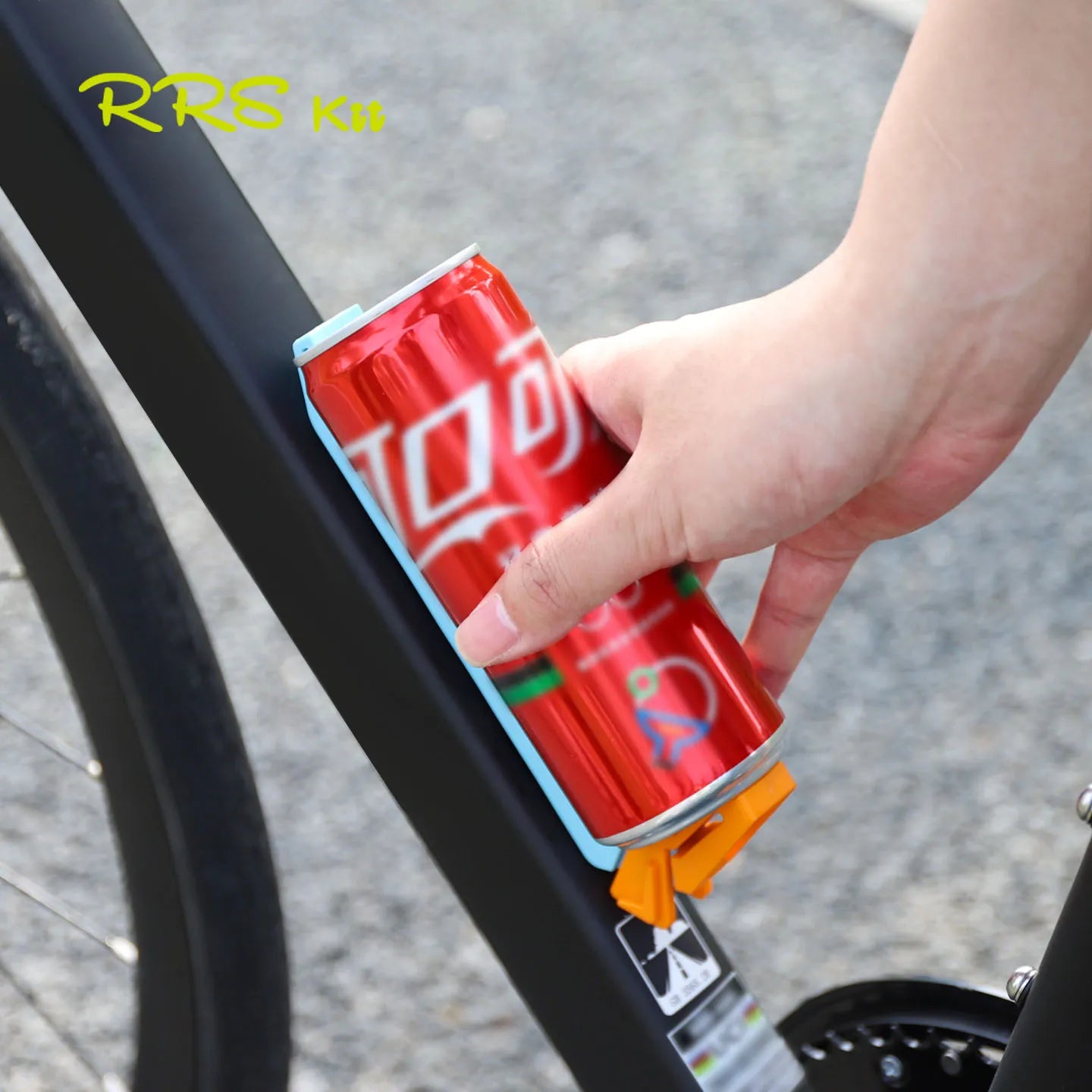 Bike Beverage Holder – Fits Cans, Coffee Cups & Water Bottles – Easy Handlebar Mount