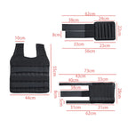 Adjustable Weighted Vest - Home Workout & Fitness Training