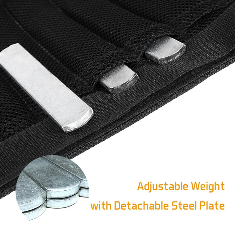 Adjustable Weighted Vest - Home Workout & Fitness Training