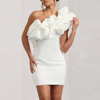 Fungus Tube Top Sleeveless Hip Skirt