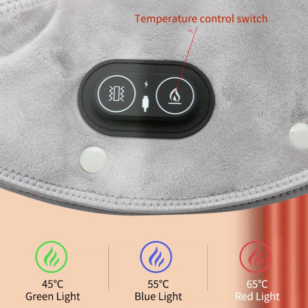 Electric Heating Shoulder Neck Pad Massager – Pain Relief & Relaxation