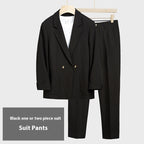 Japanese Style Draping Casual Suit Men's Loose